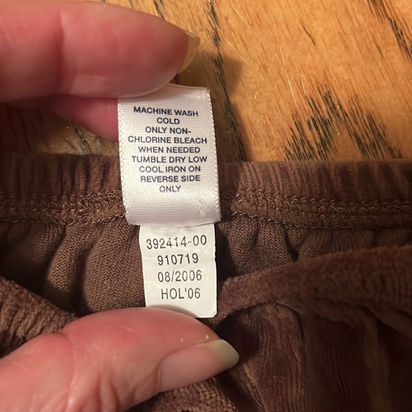 Like new Gap brown velour dress with matching bloomers - Picture 11 of 15